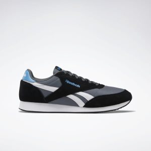 Adidasy Męskie Reebok Royal Classic Jogger 2.0 Szare/Czarne/Niebieskie/Białe PL 65TEVYR